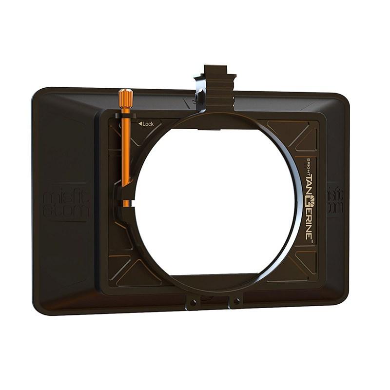 Bright Tangerine B1230.1007 Misfit Atom  4 x 5.65, 4 x 4 - Ultra Lightweight 2 Stage, Includes Detachable Lens Shade,  114 mm Clamp Attachmnent